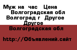 Муж на  час › Цена ­ 1 000 - Волгоградская обл., Волгоград г. Другое » Другое   . Волгоградская обл.